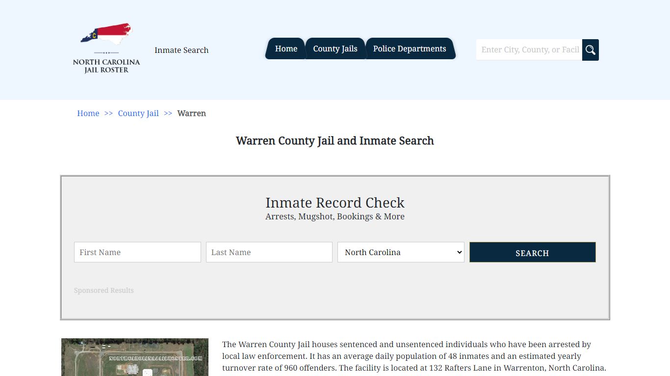 Warren County Jail and Inmate Search | North Carolina Jail Roster